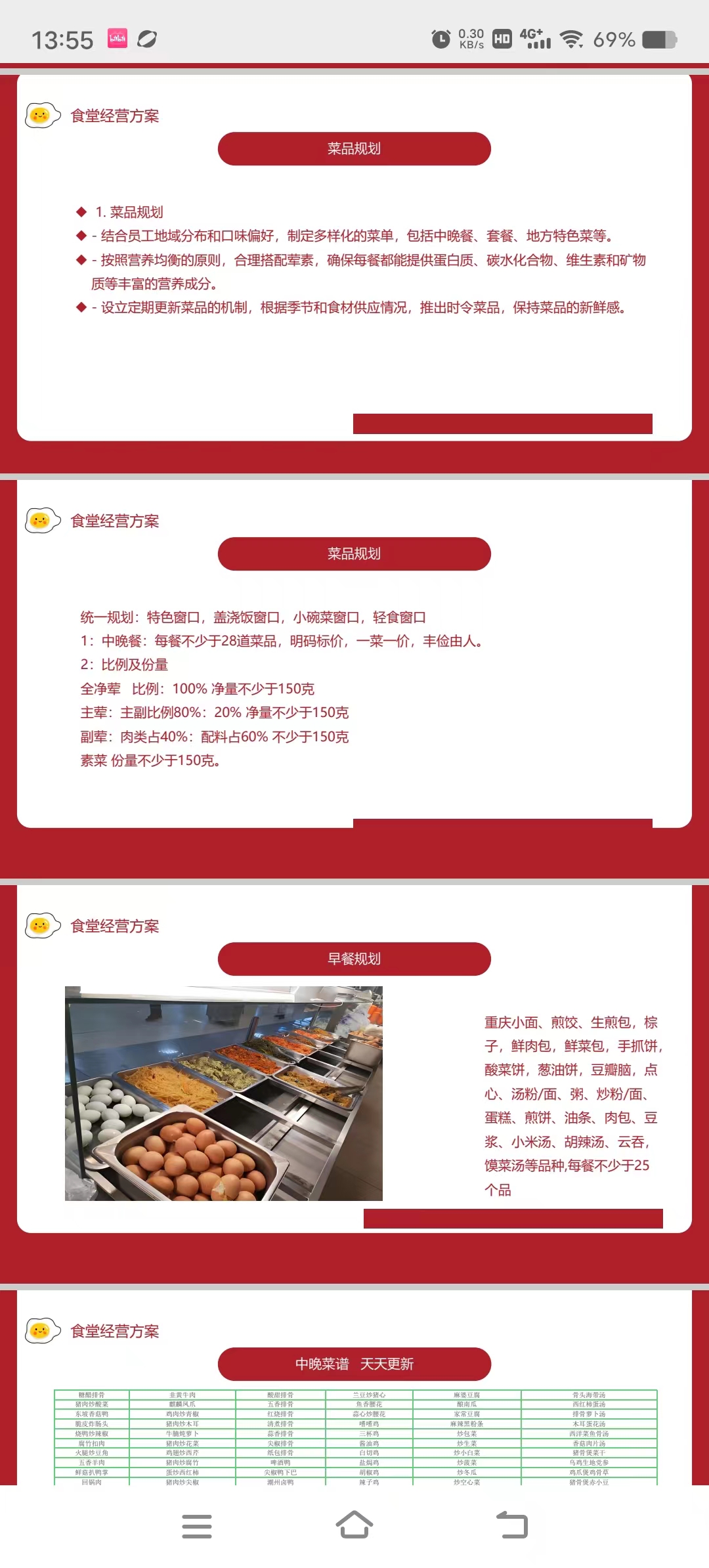 食堂經(jīng)營方案