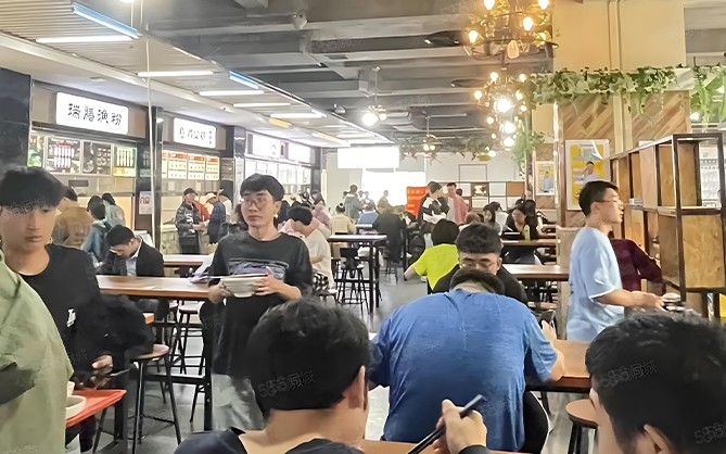石獅企業(yè)后勤食堂就餐現(xiàn)場(chǎng)圖片