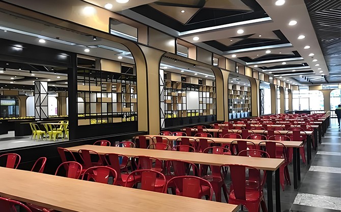 福清企業(yè)食堂環(huán)境圖片